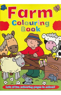 Colouring Farm Book